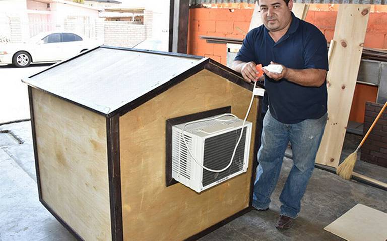 Casas refrigeradas para mascotas