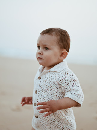 photo bébé a la plage océan bordeaux