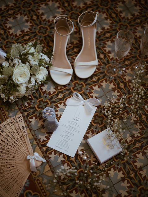 photo flatley de mariage theme bleu