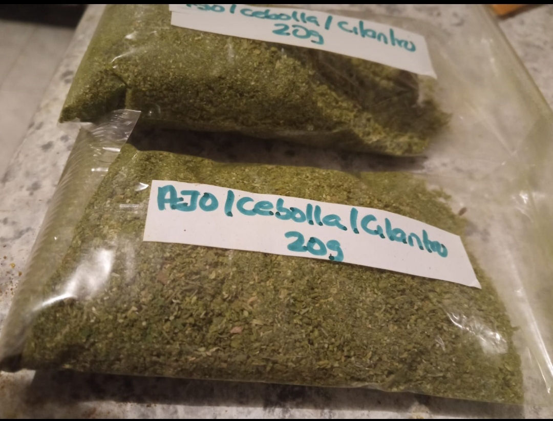 Mix de cilantro, ajo y cebolla, 20 g