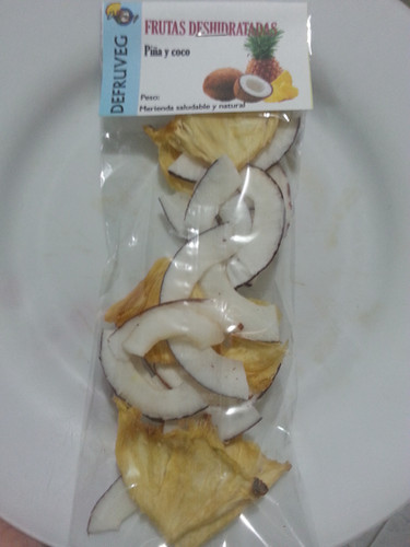 Mix de coco, mango y piña, 50 g | Defruveg
