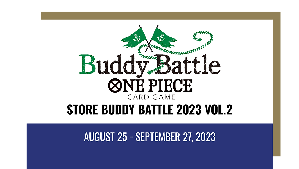 ONE PIECE Store Buddy Battle 2023 Vol.2