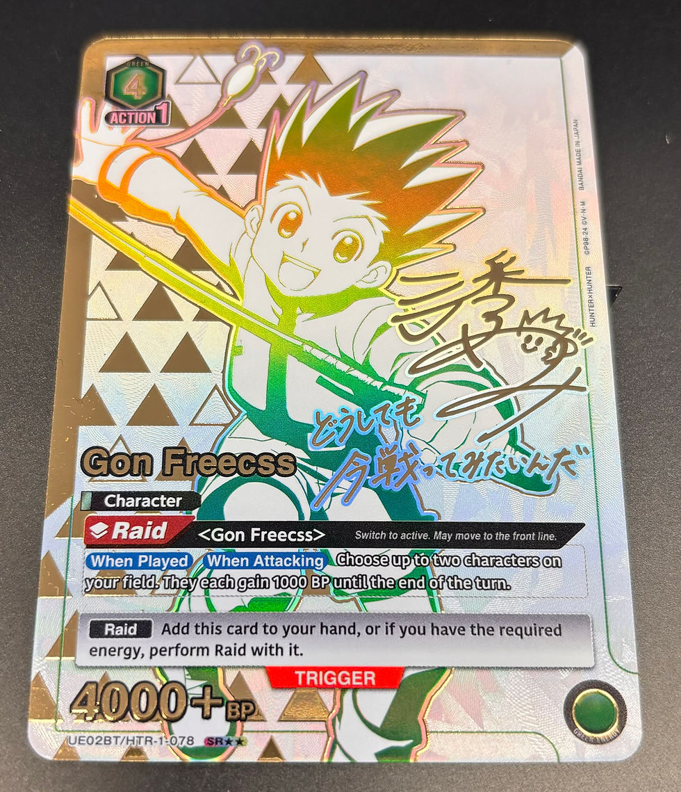 Union Arena Gon Freecss Tournament!