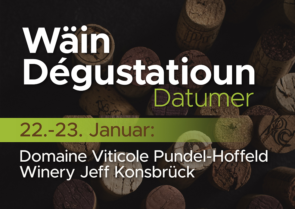 Wäin-Dégustatioun @ Hotel-Restaurant Ecluse