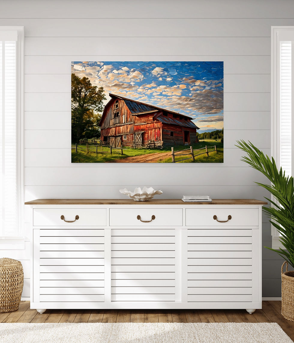 Thumbnail: Abandoned Red Barn