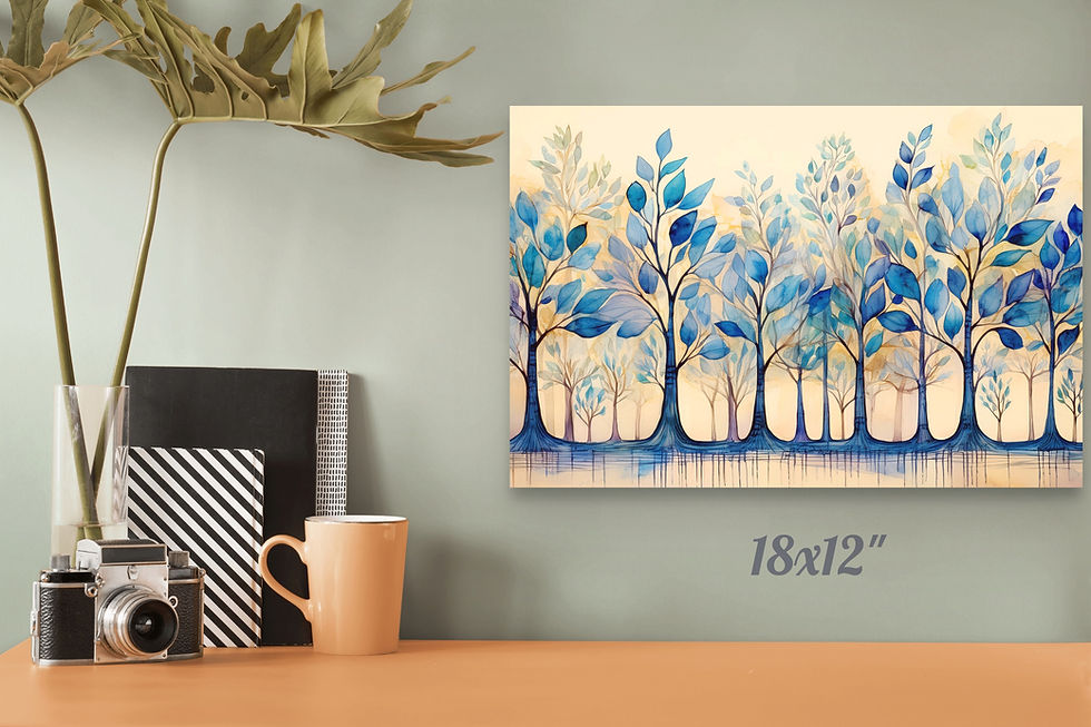Thumbnail: Blue Trees V