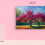 Thumbnail: Painterly Redbud Tree Pair II
