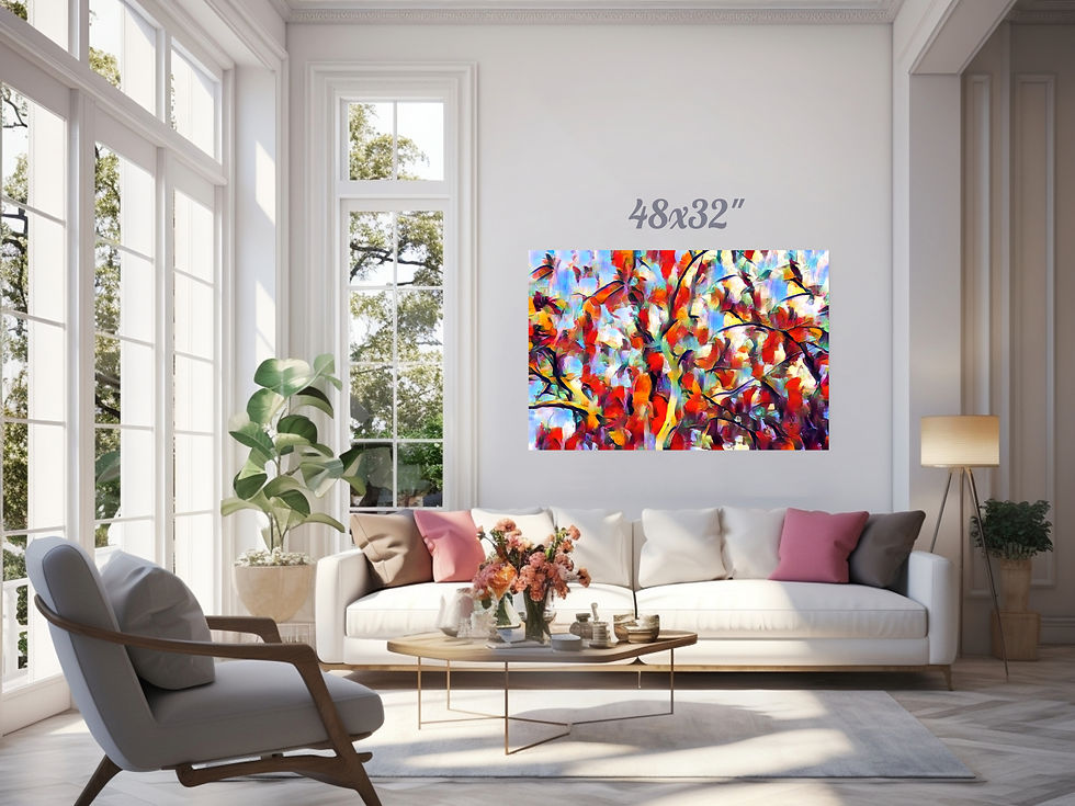 Thumbnail: Flower Tree Abstract