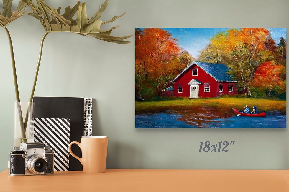 Thumbnail: Red House in Autumn