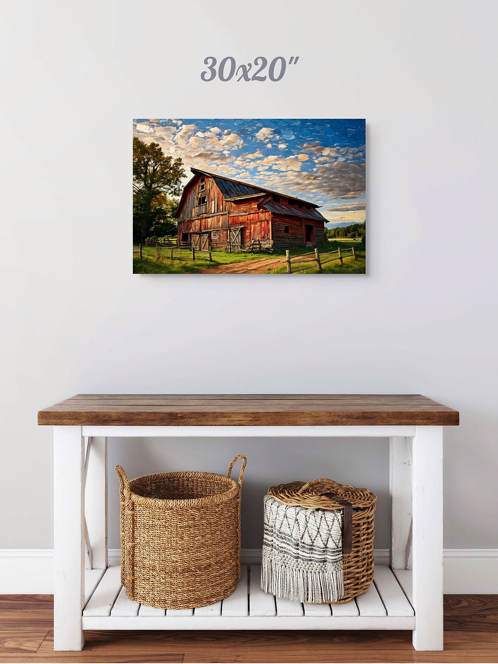 Thumbnail: Abandoned Red Barn