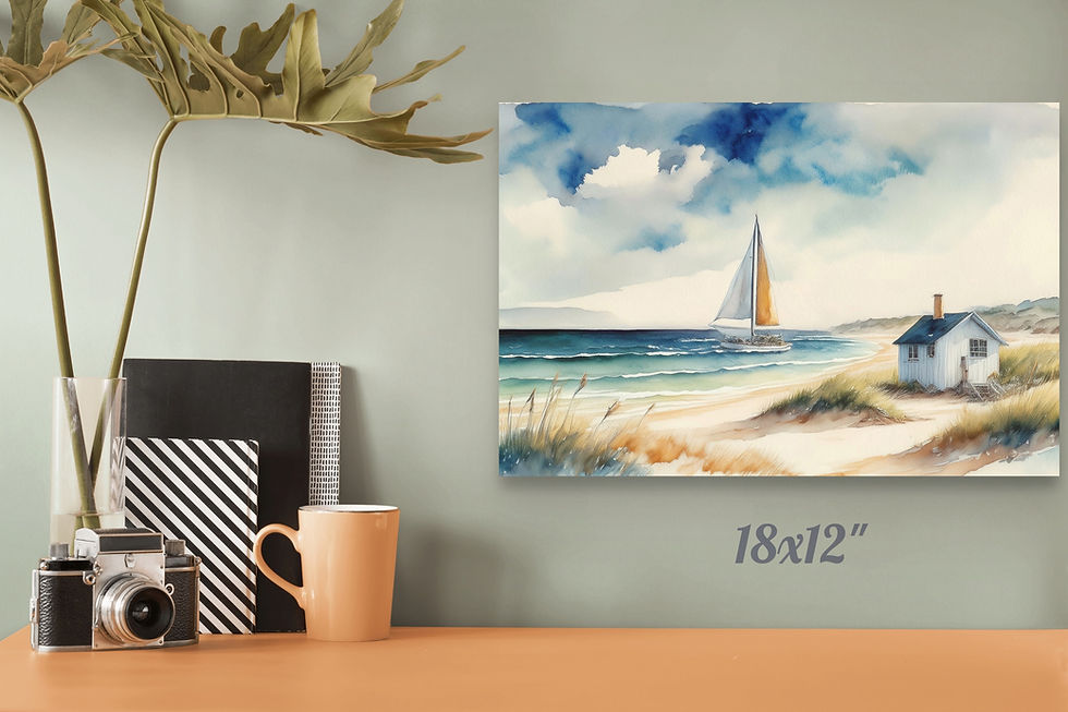Thumbnail: Sailboat in the Ocean II