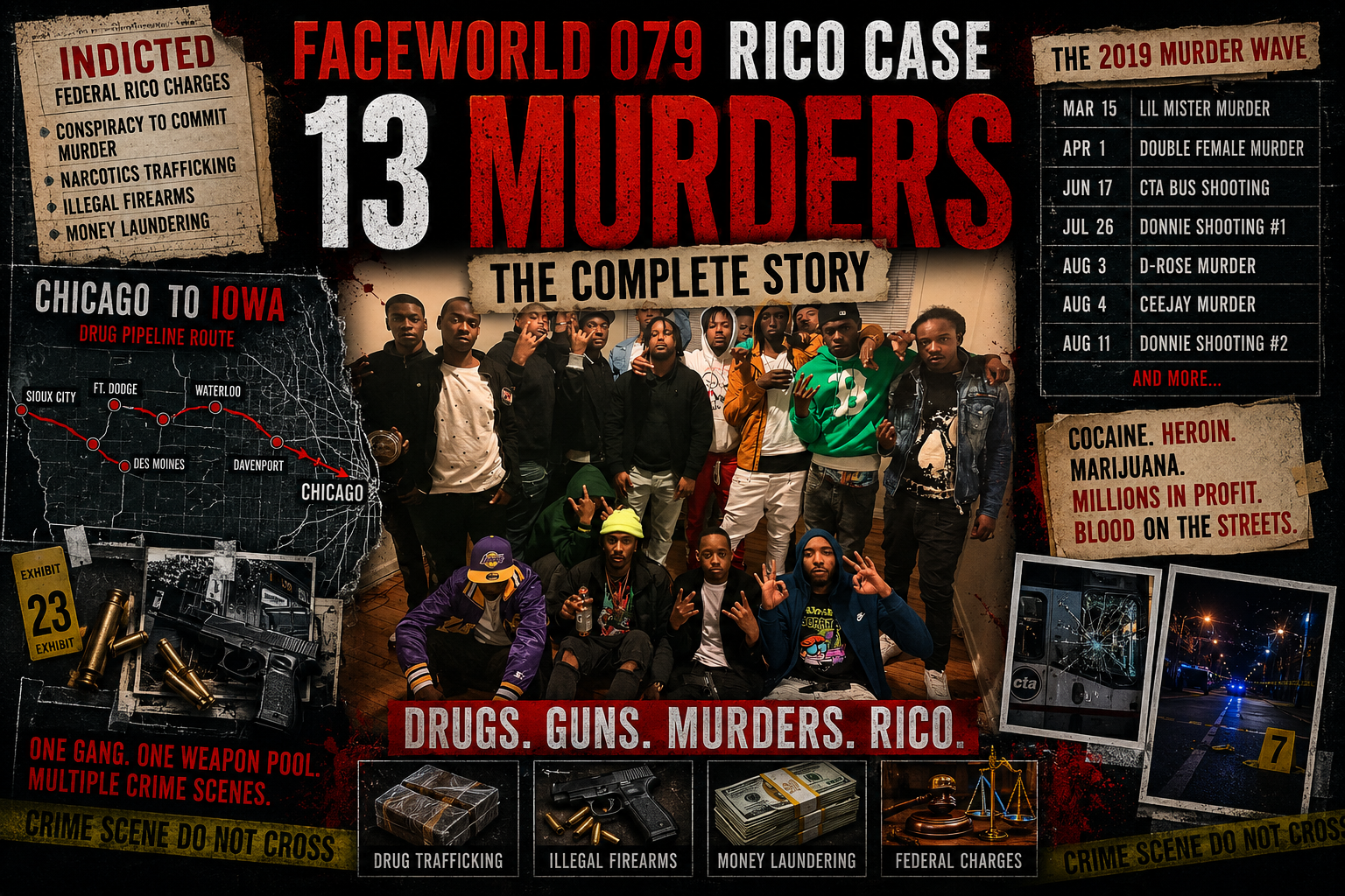 For years, Faceworld 079 was talked about online like a drill-era legend built from music videos, Reddit threads, street rumors, and old shooting stories. People argued over who was really responsible for certain murders, which retaliation chains were real, and which names were just internet exaggeration.