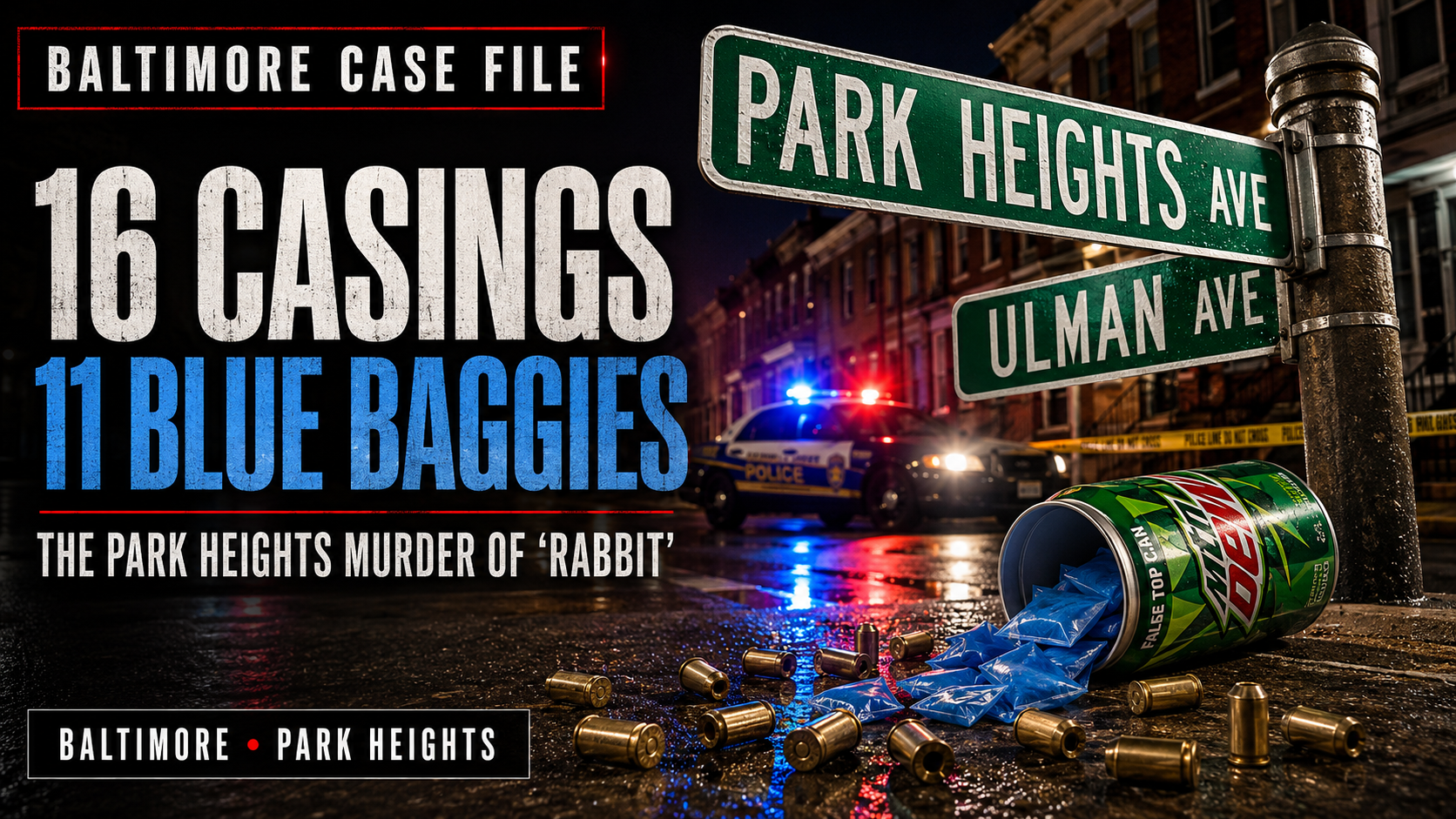 The first detail detectives released was brutally simple. At approximately 7:45 p.m. on February 3, 2017, police found 25-year-old Lawrence Lee Jones near the intersection of Park Heights and Ulman avenues with gunshot wounds to his head and chest. He was transported to a hospital, where he died.