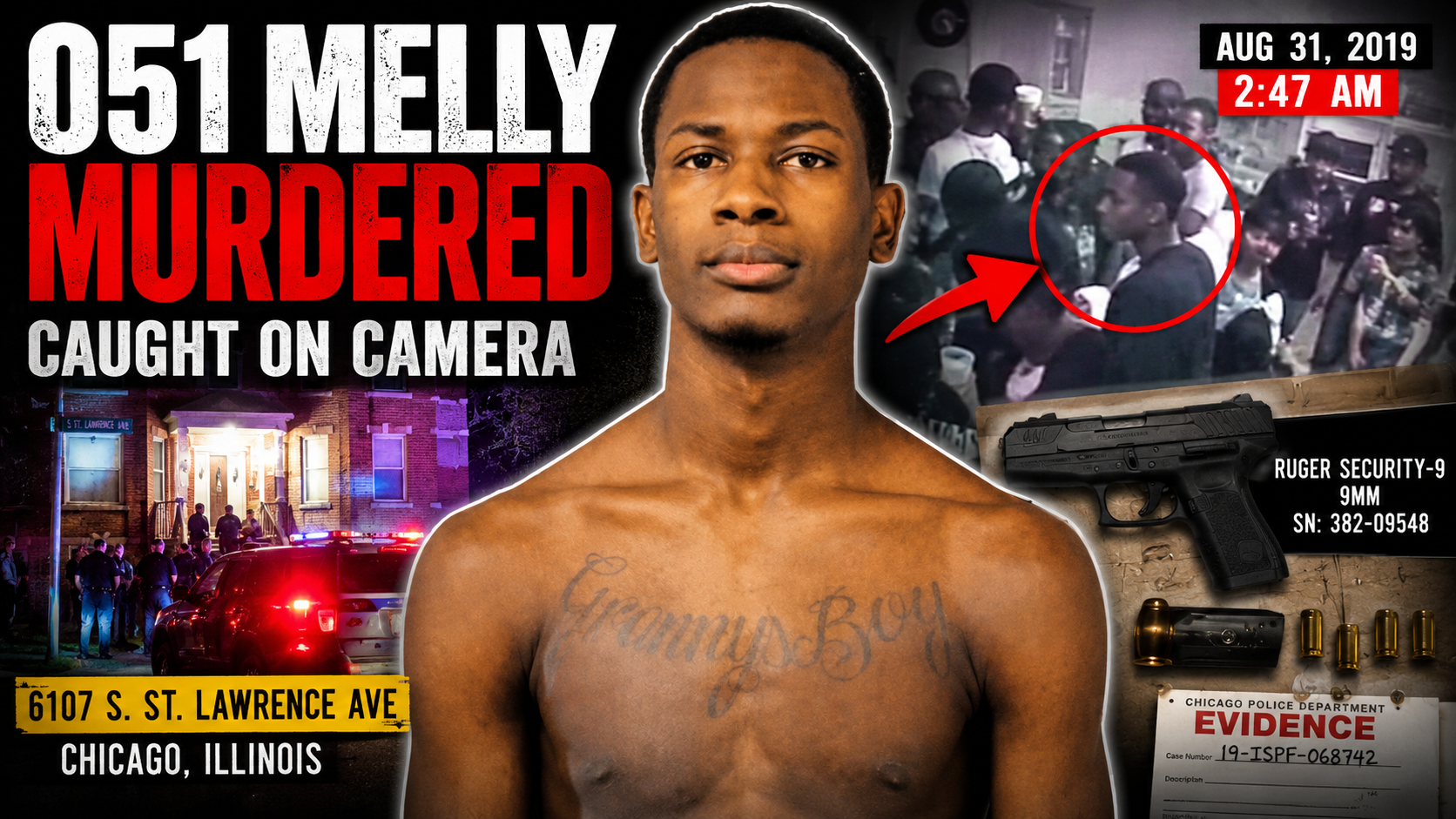 This is not just a short write-up about 051 Melly’s death. In the full case file, we break down the entire St. Lawrence party shooting from the official murder report, the witness statements, the surveillance timeline, the recovered weapons, the shell casing locations, the hospital detail, and the Reddit theories that have kept this case alive for years.