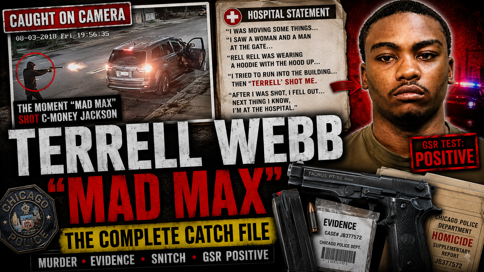 Online, he was Mad Maxx, a name tied to NLMB, old Chicago drill wars, and years of street rumors about him being one of the people others feared. That is what made this case so different. When he got shot in a South Shore courtyard, people did not just look at it like another Chicago shooting. They looked at it like one of the city’s most talked about alleged killers had finally become the one lying on the ground. Then the story got even crazier.