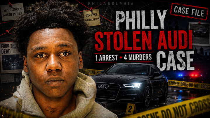 The Philly YBC/YFA Stolen Audi Case: One Arrest, Four Murders, And A Witness Who Named Names case file