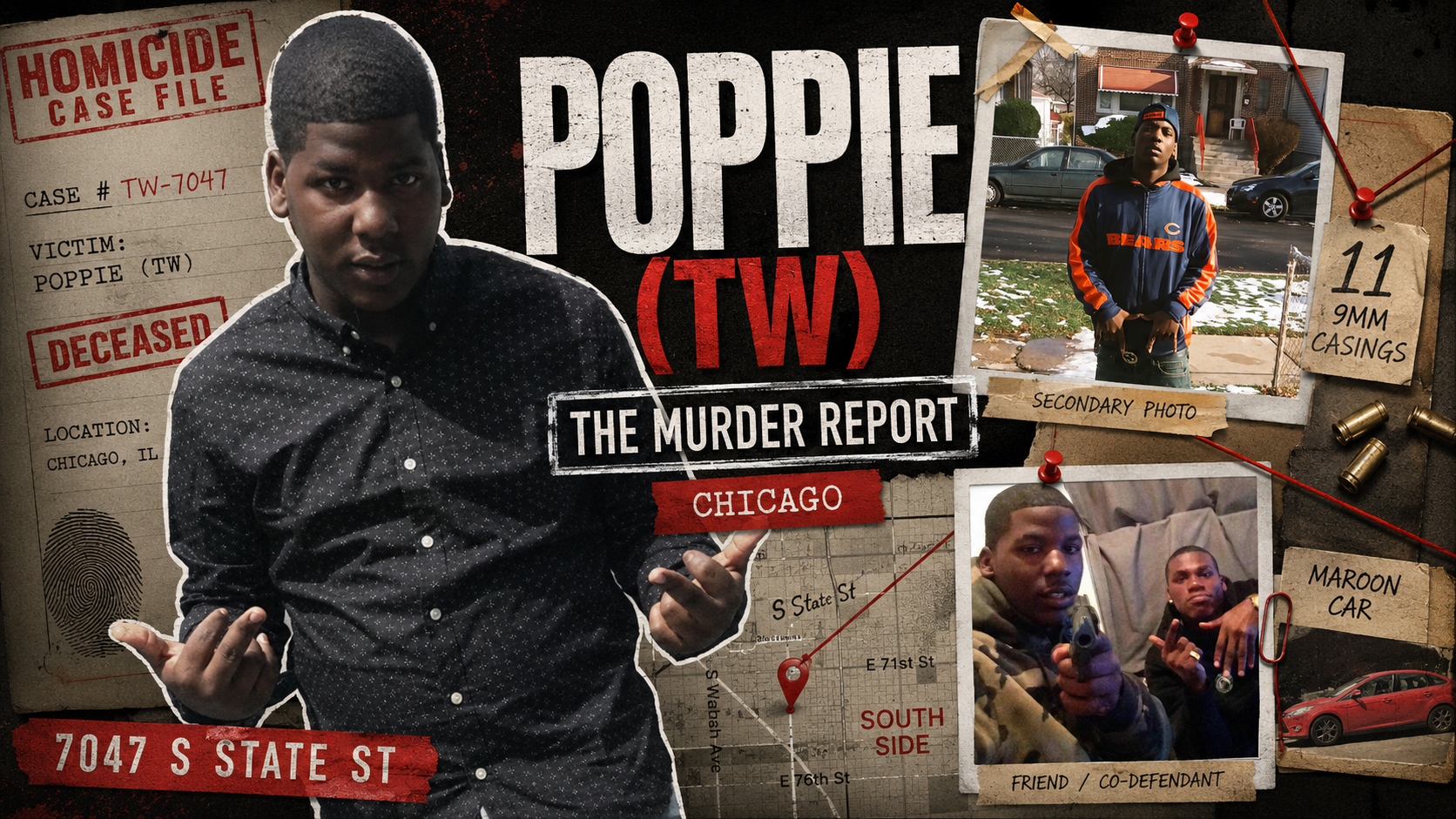 On June 16, 2017, Sherrod Rhyme known online as Poppie from TW was at L&P Foods & Candy Warehouse on 7047 South State Street when a customer asked for help carrying groceries to her vehicle.