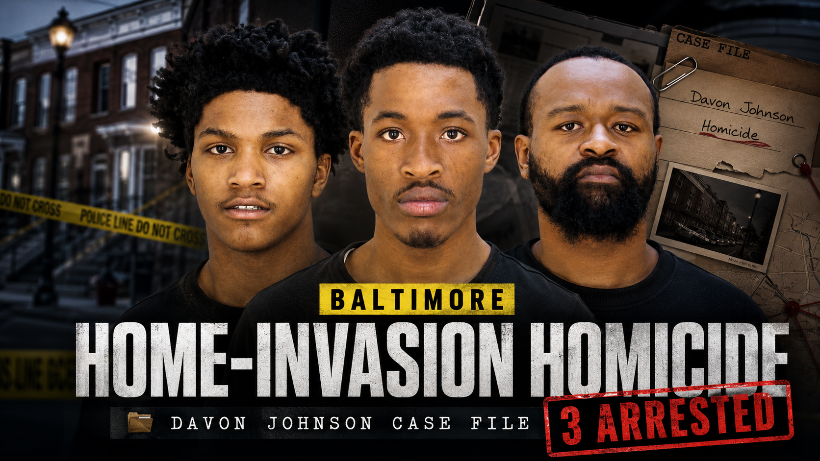 On January 14, 2026, at approximately 1:51 p.m., Baltimore police responded to an area hospital after 36-year-old Davon Johnson arrived with a gunshot wound. He did not survive. The investigation then moved away from the hospital and back to the 1700 block of East 25th Street, where police said the shooting happened before Johnson was brought in for treatment.
