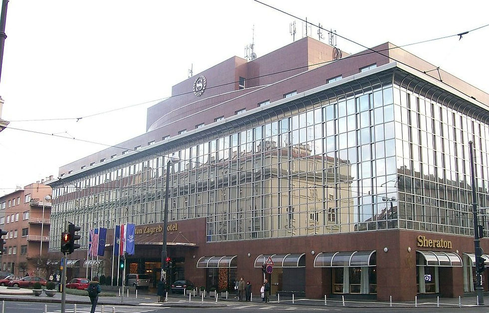 Review Sheraton Zagreb Hotel, Zagreb Croatia