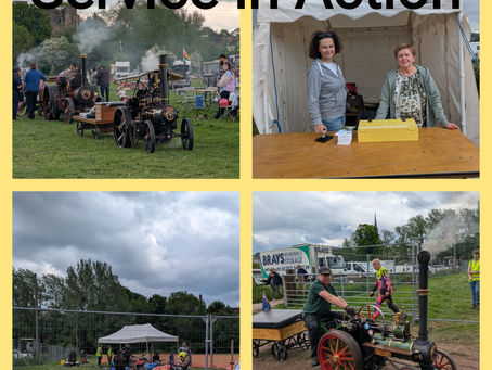 🚜 Service in Action: The Border Counties Steam & Country Show 🌟
