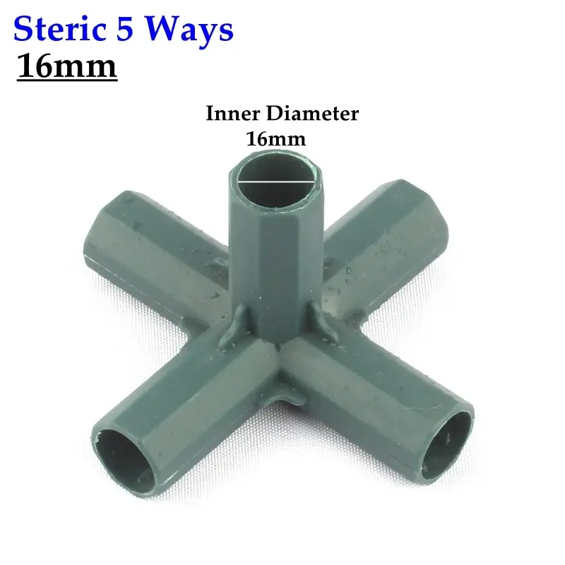 Thumbnail: 2pcs 11 16mm Plastic Gardening Pillar Connectors Vegetable Climbing Plants