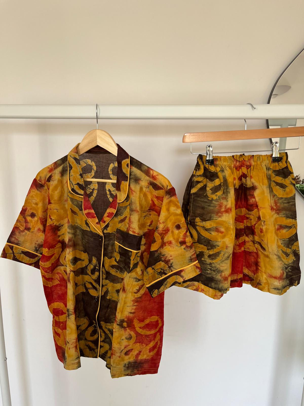 Pyjama Short Manches Courtes