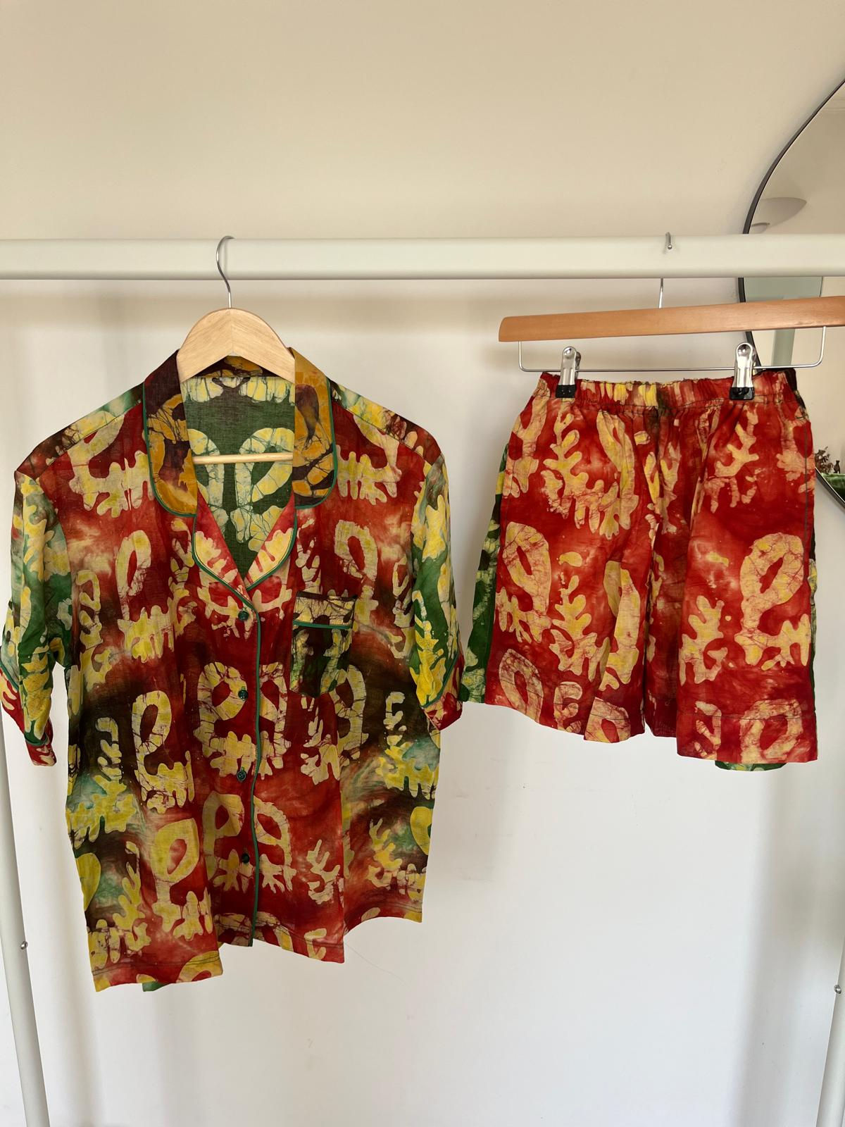 Pyjama Short Manches Courtes