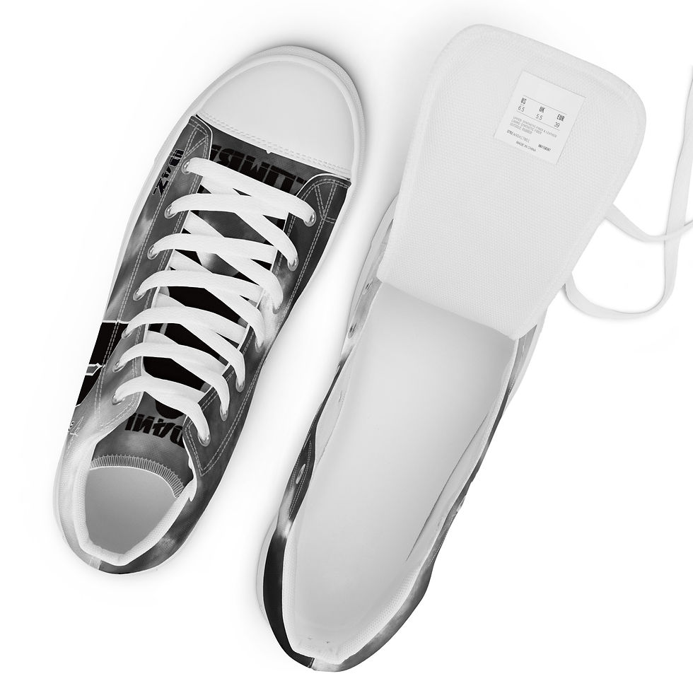 Miniaturbild: D4Z  high top canvas shoes Smoke