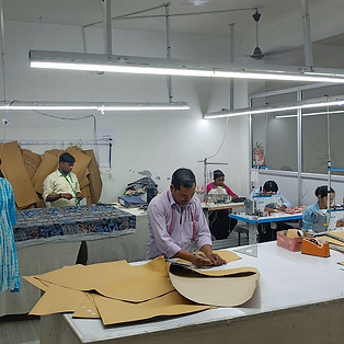 Sorahi artisans stitching premium men’s, women’s, and kidswear in Jaipur, India