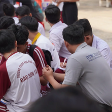 Những buổi sáng năng động tại THPT Đào Sơn Tây và THPT Nguyễn Trãi