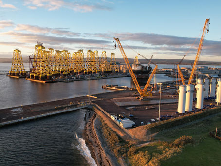 Building Scotland’s largest offshore wind farm
