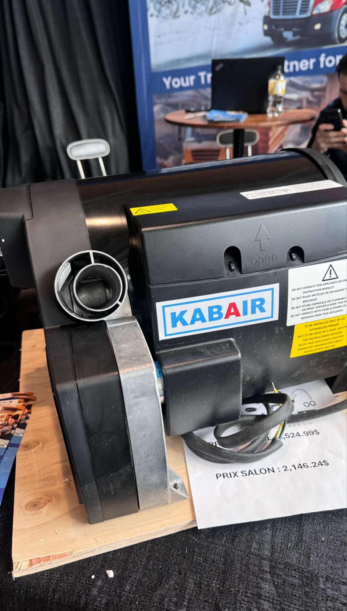 HEATING AIR/WATER SYSTEMES KABAIR - 12/120V - PROPANE, GAZ, DIESEL