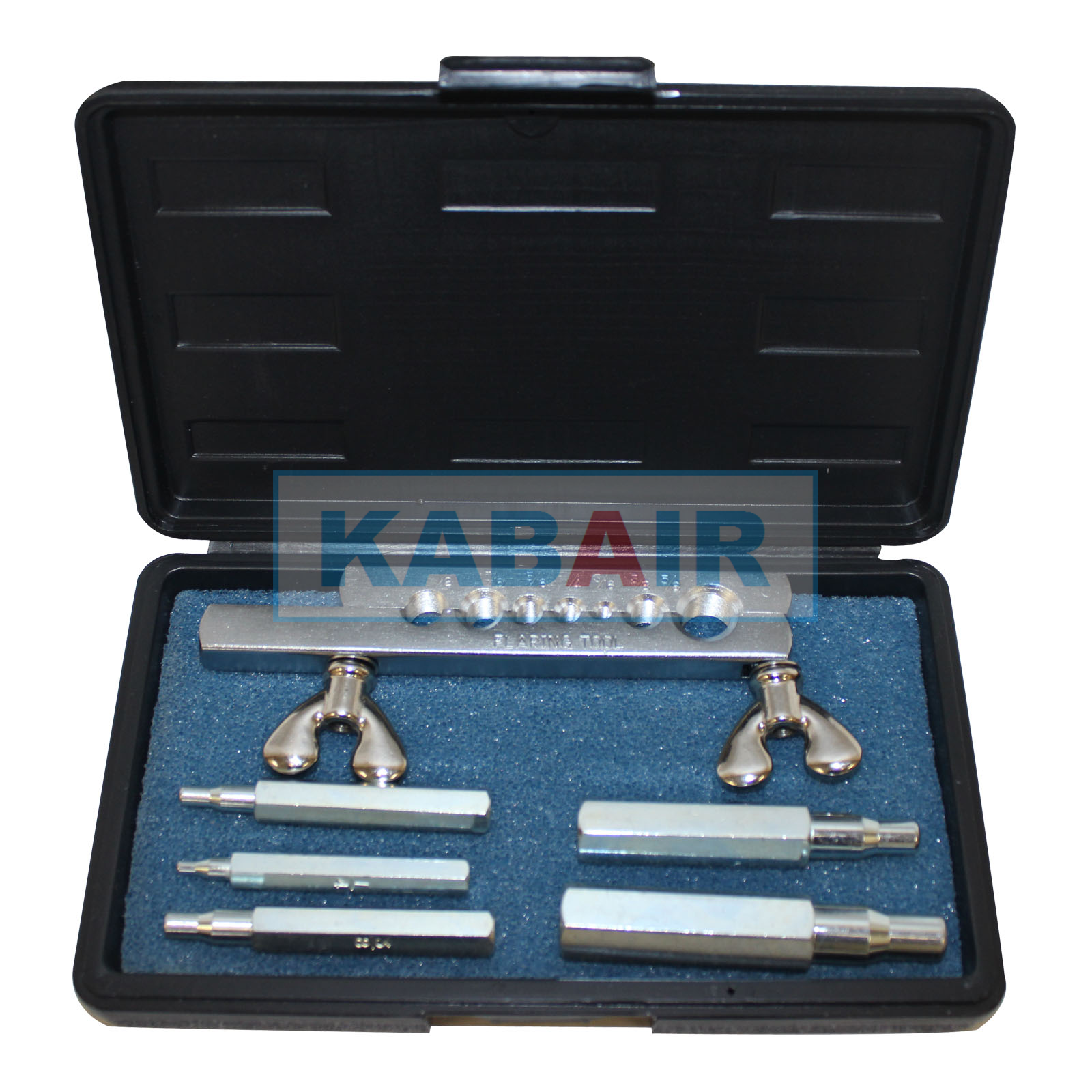 Flaring Bar and Set of 5 Swaging Punches 1/4'' to 5/8'' I.D. Tubing
