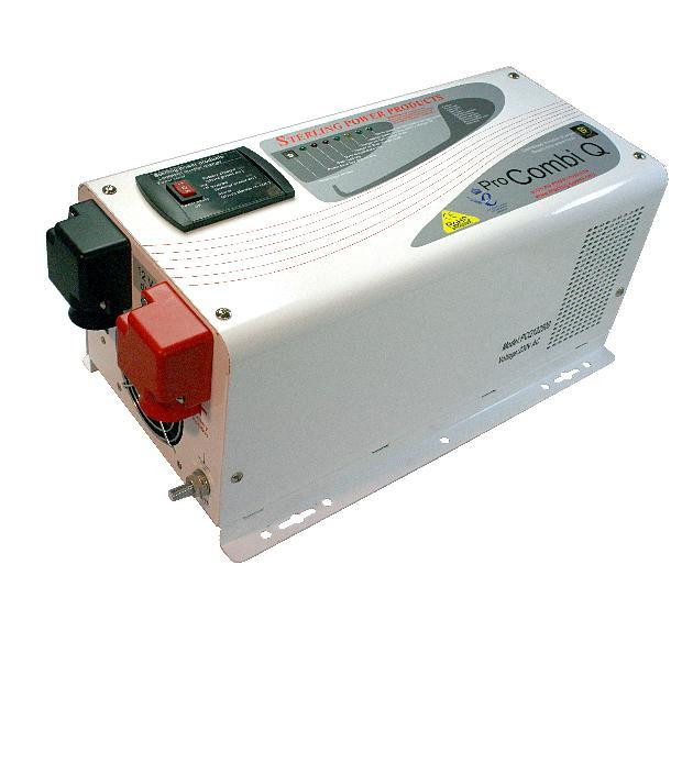 Pure Sine Wave Power Inv Charger Combination, 12 V, 2500w, 120vac, 60 Hz US
