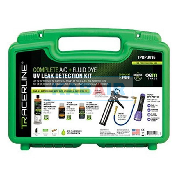 AC & Fluid Dye UV Leak Detection Kit, Heavy Duty