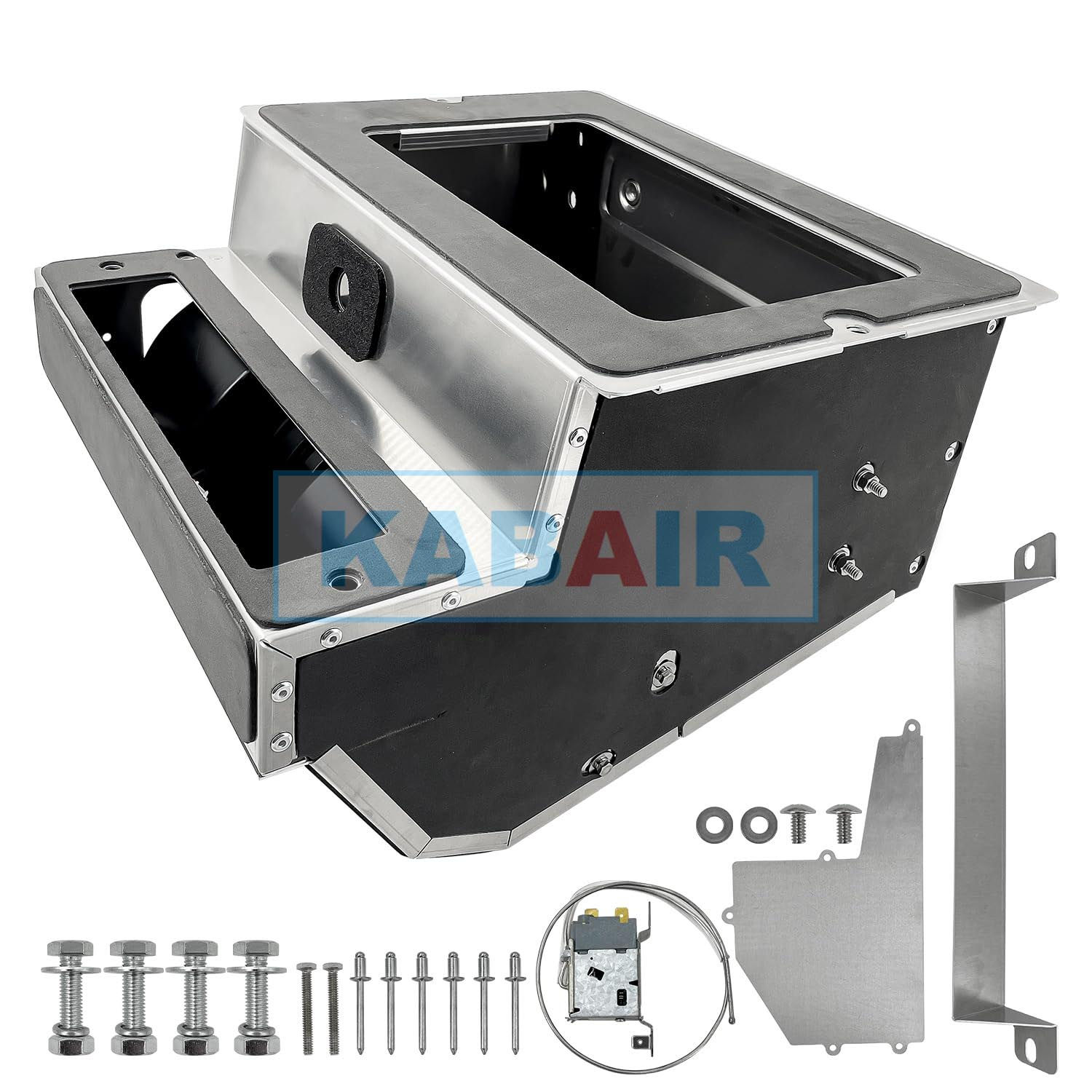 Stainless Steel Kenworth Complete Evaporator and Heater Assembly