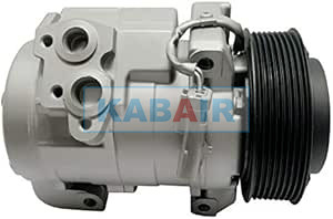 OE Denso Compressor 10S17C - 119.5mm, 8 Groove Clutch, 12V