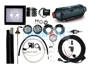 D5 AIRTRONIC Diesel Air Heater Kit, 12V, 5KW, With Control Digi-Max
