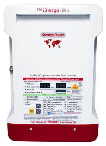 Sterling Power ProCharge Ultra 12 Volt, 40 Amp Marine Battery Charger | PCU1240