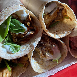Palak Paneer Wrap