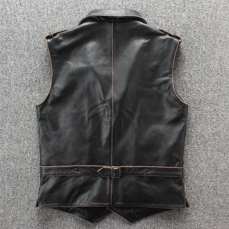 Thumbnail: Men's Premium Cow Leather Vest