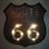 Thumbnail: American sytle Retro Creative deisgn wall hanging LED decoration