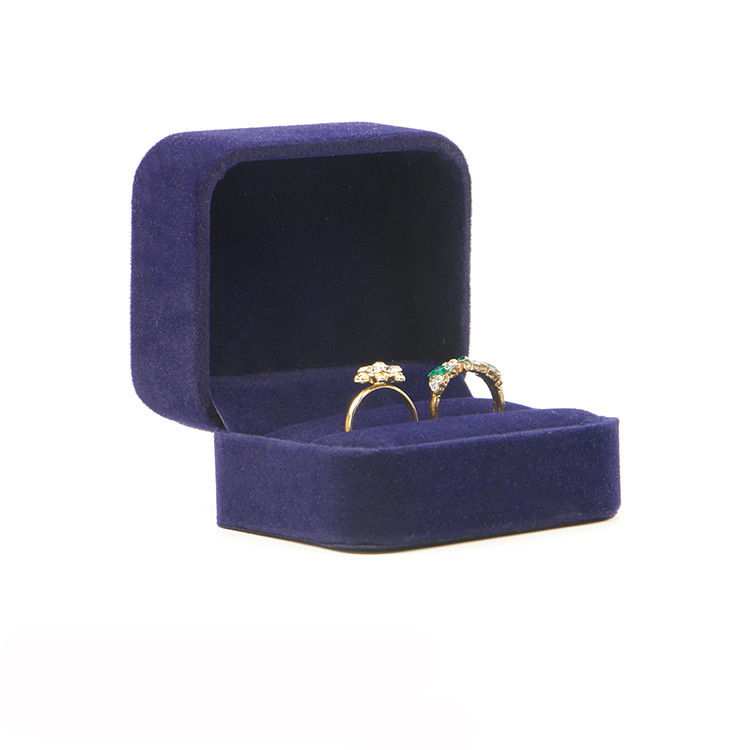 Thumbnail: Superior quality jewelry box ring box flannelette casket