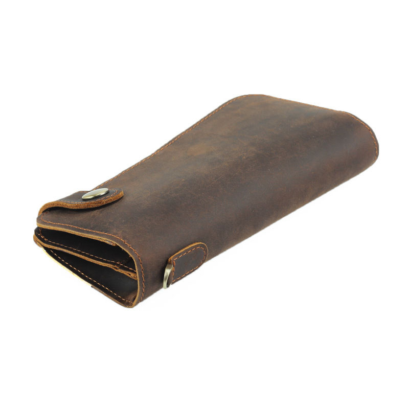 Thumbnail: Latest Fashion Style Full Grain Cow Leather Wallet