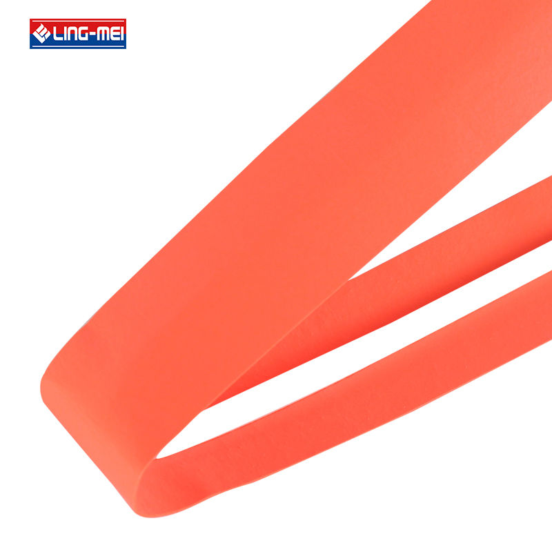 Thumbnail: Lingmei BG600 PU Keel badminton overgrip orange color – non-slip and comfortable texture