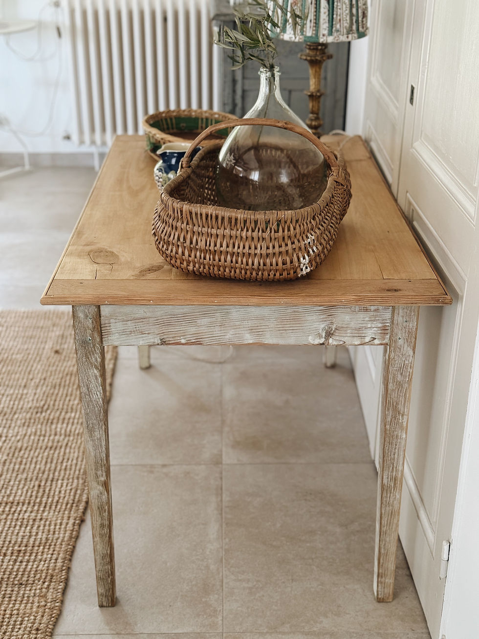 Miniature : Table de ferme style campagne