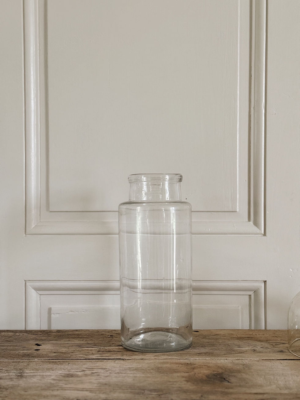 Miniature : Bocaux d’apothicaire anciens et cloche en verre