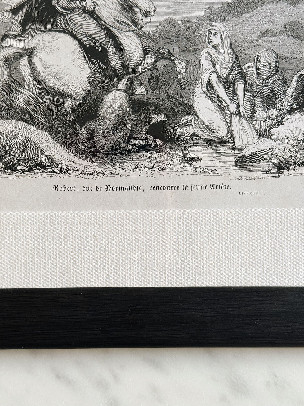 Miniature : Illustration en noir et blanc, Duc de Normandie