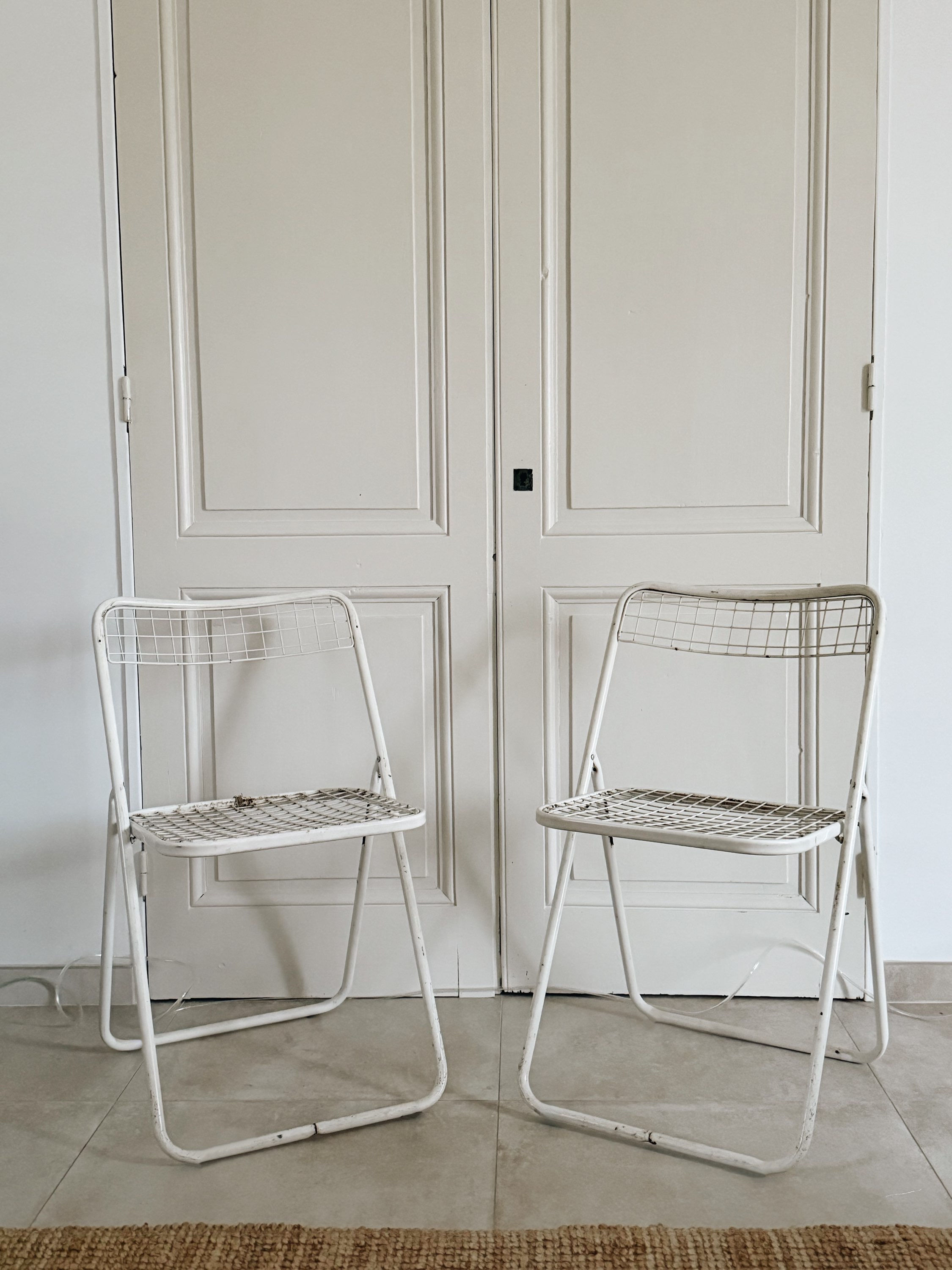 Chaises pliantes style EMU