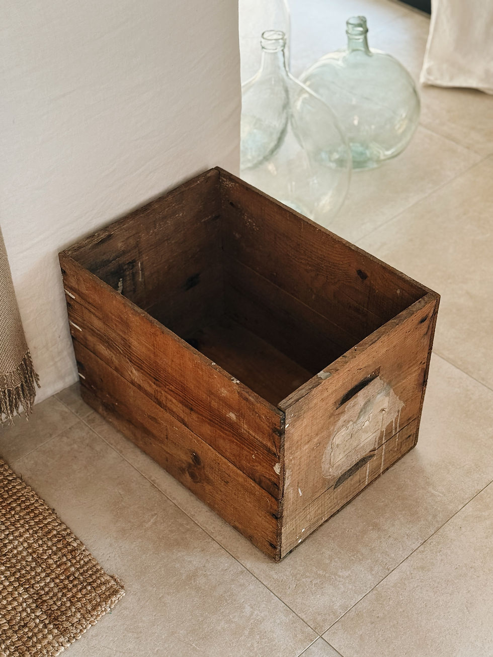 Miniature : Caisse en bois